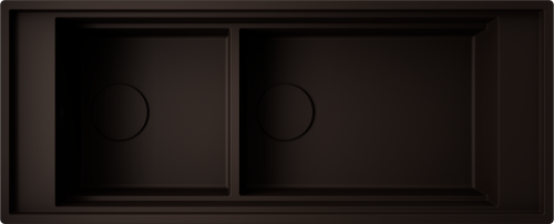 Фото товара: Omoikiri Sintesi Pro 114-2-MO, мойка, керамика, мокко