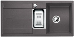 Blanco Metra 6S-F, мойка, гранит, темная скала Blanco Metra 6S-F, мойка, гранит, темная скала