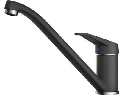 Omoikiri Kado-BL, смеситель, гранит, черный