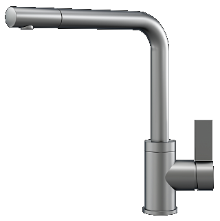 Фото товара: GRANULA 5504 смеситель, нержавеющая сталь