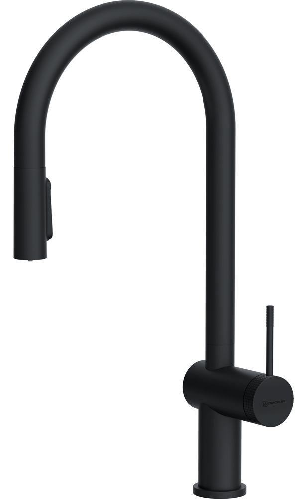 Фото товара: Omoikiri Tahara-SB-GB, смеситель, графит