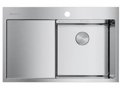 Omoikiri Akisame 78-IN-R, мойка, нержавеющая сталь, чаша справа