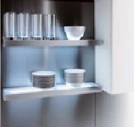 Hera, (1264-02) ECO (С3) Светящаяся полочка 600мм/13 Вт с выкл.