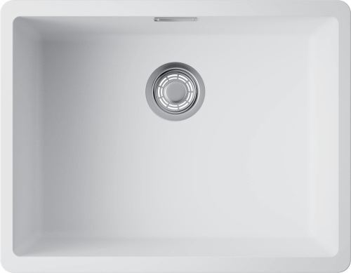 Фото товара: Omoikiri Kata 54-U-WH, мойка, гранит, белый