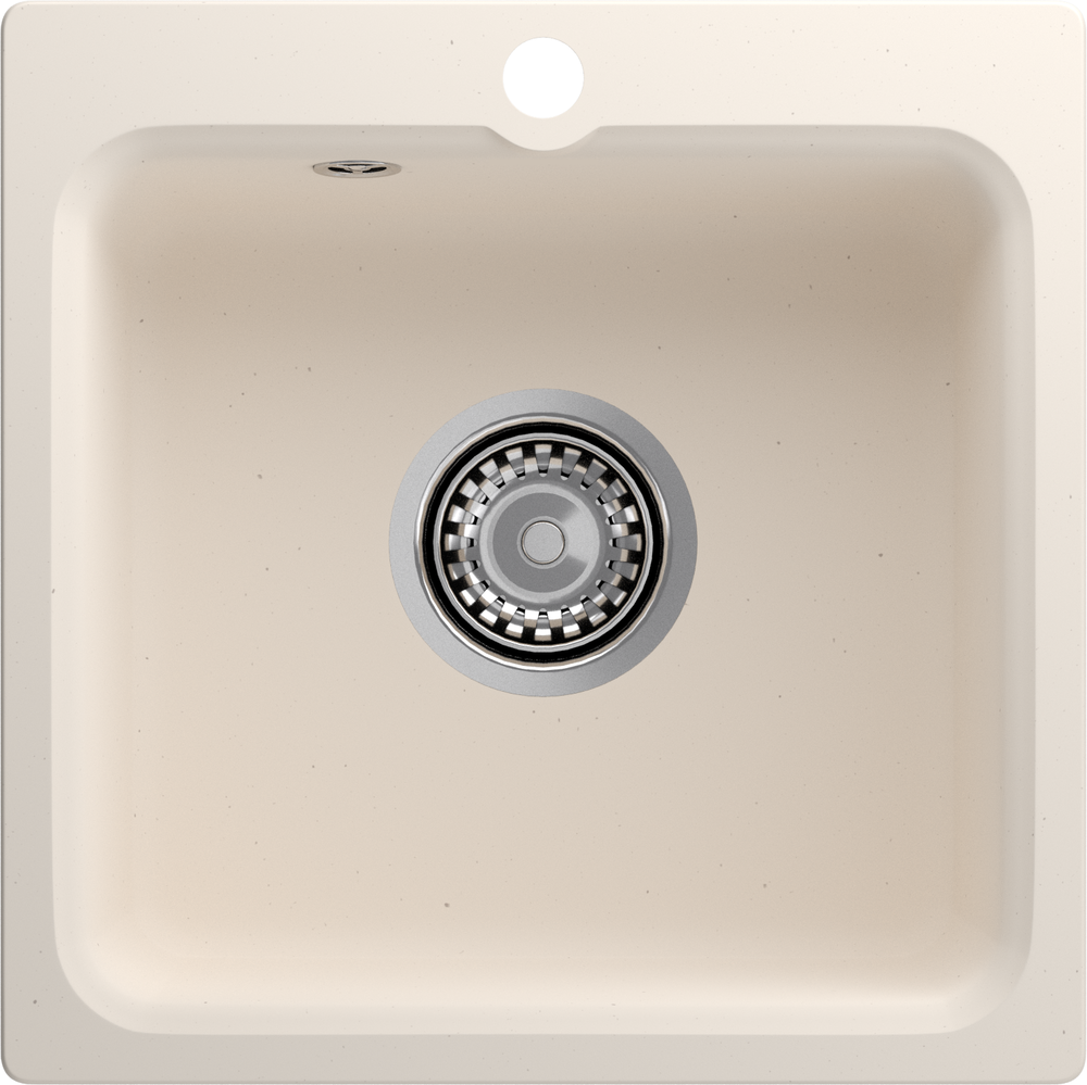 Фото товара: ЭкоМ М-430, мойка, мрамор, белый