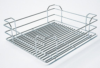 Фото товара: Sige Sotto выдвижная система с 2 сетчатыми корзинами в нижний шкаф шириной 400 мм