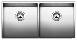Детальное фото товара: Blanco Claron 400/400-IF/N, мойка, нержавеющая сталь с зеркальной полировкой, без клапана-автомата
