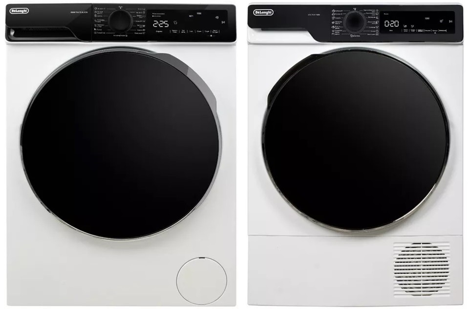 Фото товара: DeLonghi стирка DWM 724 VI ALICIA + сушка DTD 795 H FABIO