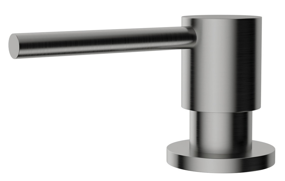 Фото товара: Omoikiri OM-03-BN, дозатор для моющего средства, нержавеющая сталь