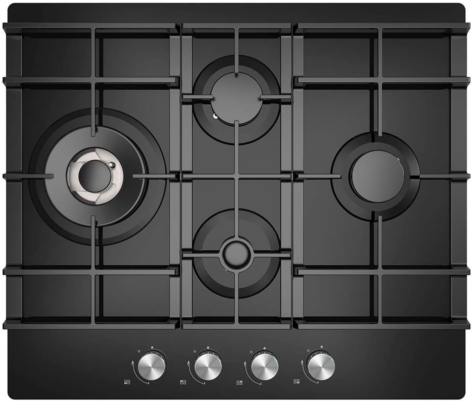 Фото товара: Midea MG697TGB газовая поверхность