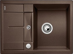 Фото товара: Blanco Metra 45S Compact, мойка, гранит, кофе, с клапаном-автоматом