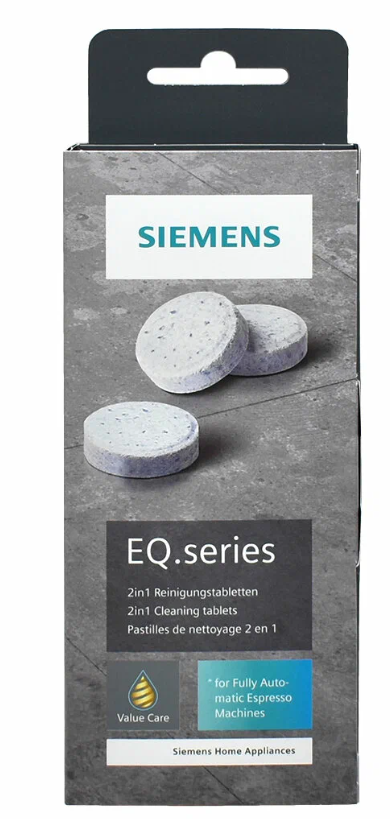 Фото товара: Siemens таблетки для очистки от эфирных масел TZ80001A
