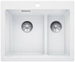 Blanco Pleon 6 Split, мойка, гранит, белый Blanco Pleon 6 Split, мойка, гранит, белый