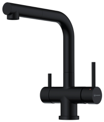 Omoikiri Takamatsu-S-GB, смеситель, гранит, графит