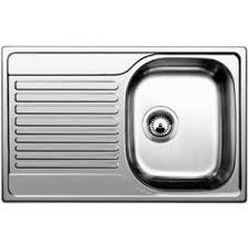 Фото товара: Blanco Tipo 45S Compact, мойка, нержавеющая сталь матовая (207830+214381-1+232612+137262-1)