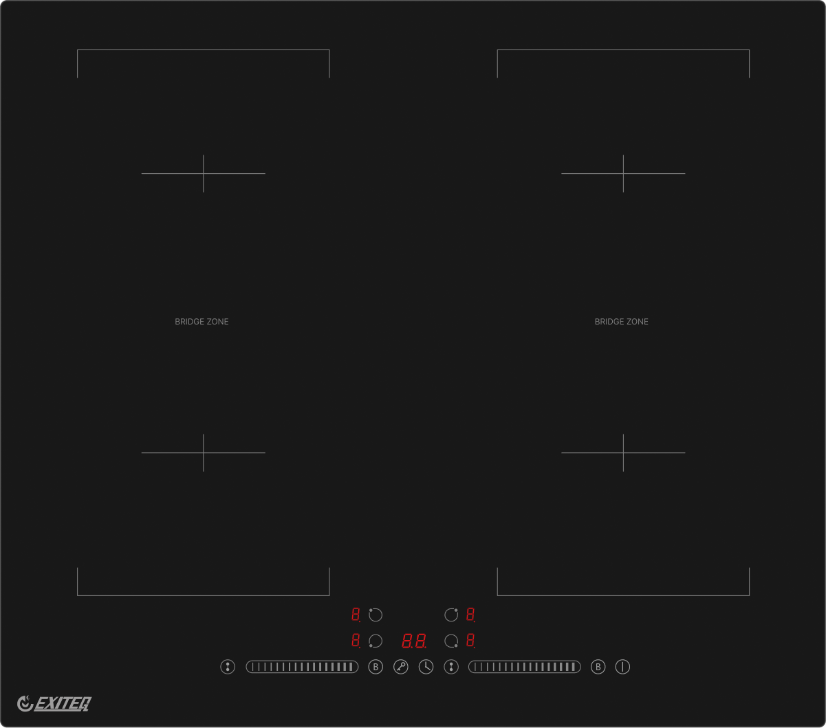Фото товара: EXITEQ EXH-504IB индукционная поверхность