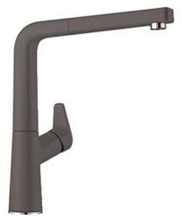 Фото товара: Blanco Avona-S, смеситель, гранит, темная скала