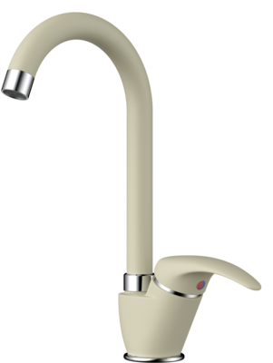 Omoikiri Umi-BE, смеситель, гранит, ваниль