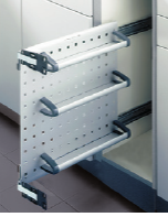 Фото товара: Hailo Vario выдвижная система в шкаф с выдвижным фасадом от 150 мм