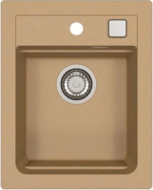 Детальное фото товара: ALVEUS GRANITAL ATROX 10 BEIGE - G55, мойка, гранит, бежевый (в комплекте с сифоном 1132823)