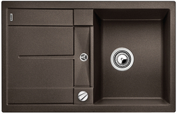 Blanco Metra 45S, мойка, гранит, кофе, с клапаном-автоматом Blanco Metra 45S, мойка, гранит, кофе, с клапаном-автоматом