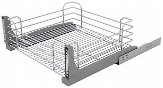 Детальное фото товара: Sige Prezenta Fix корзина сетчатая с креплением фасада в шкаф шириной 900 мм