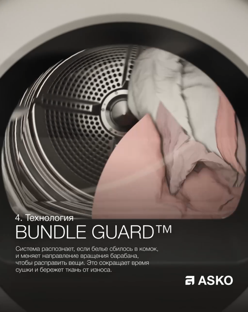 7 решений в сушильных машинах ASKO