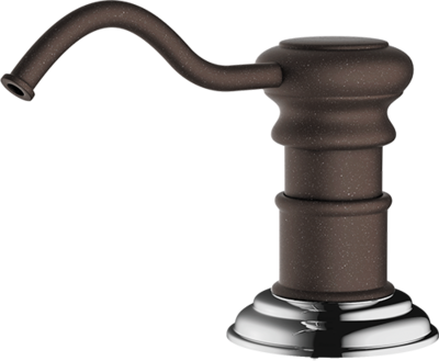 Детальное фото товара: Omoikiri OM-01-DC, дозатор для моющего средства, темный шоколад