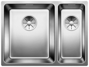 Детальное фото товара: Blanco Andano 340/180-U, мойка, нерж. сталь с зеркальной полировкой, без клапана-автомата, левая