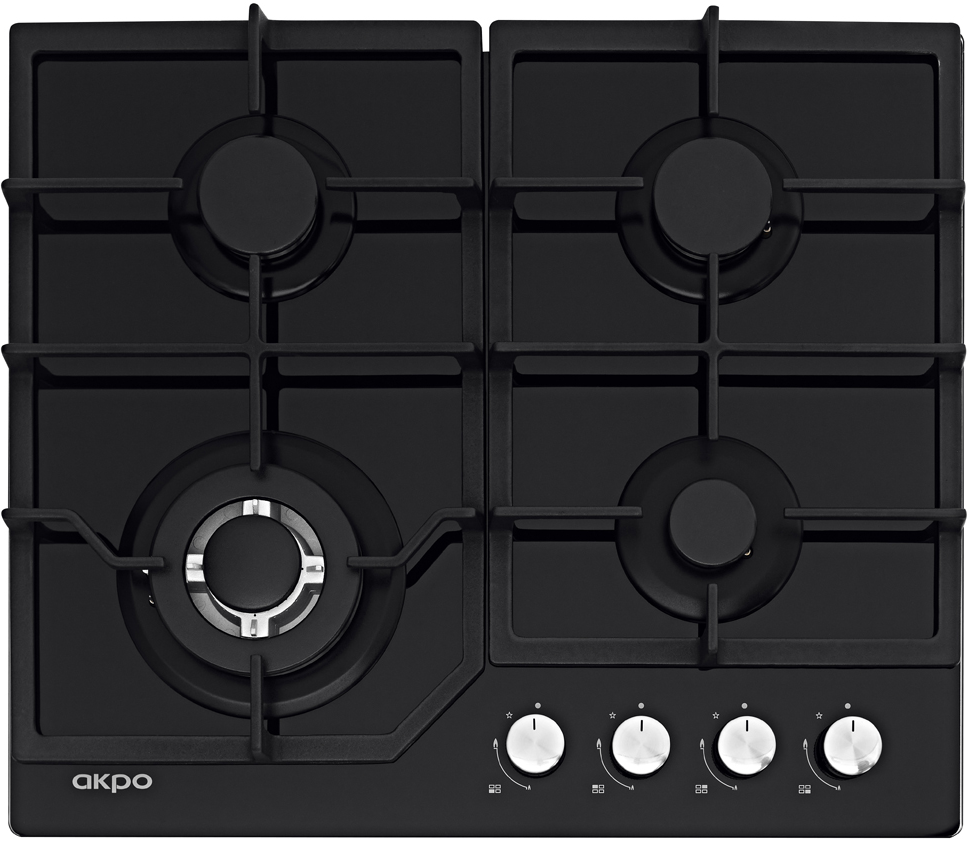 Фото товара: AKPO PGA 604 FGC BL газовая поверхность