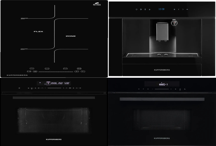 Фото товара: KUPPERSBERG ICS 311 + KMW 694 + HMW 634 B + KCM 182 BLACK
