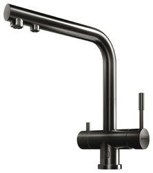 Omoikiri Nagano-GM, смеситель, вороненая сталь