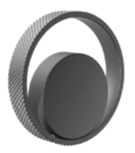 Paulmark ручка для смесителя URBAN, беретта-никель