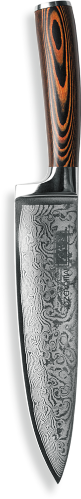 Фото товара: Omoikiri Damascus Suminagashi нож "Шеф", 203 мм