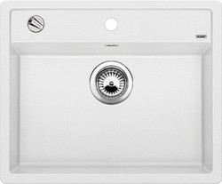 Blanco Dalago 6-F, мойка, гранит, белый с клапаном-автоматом Blanco Dalago 6-F, мойка, гранит, белый с клапаном-автоматом