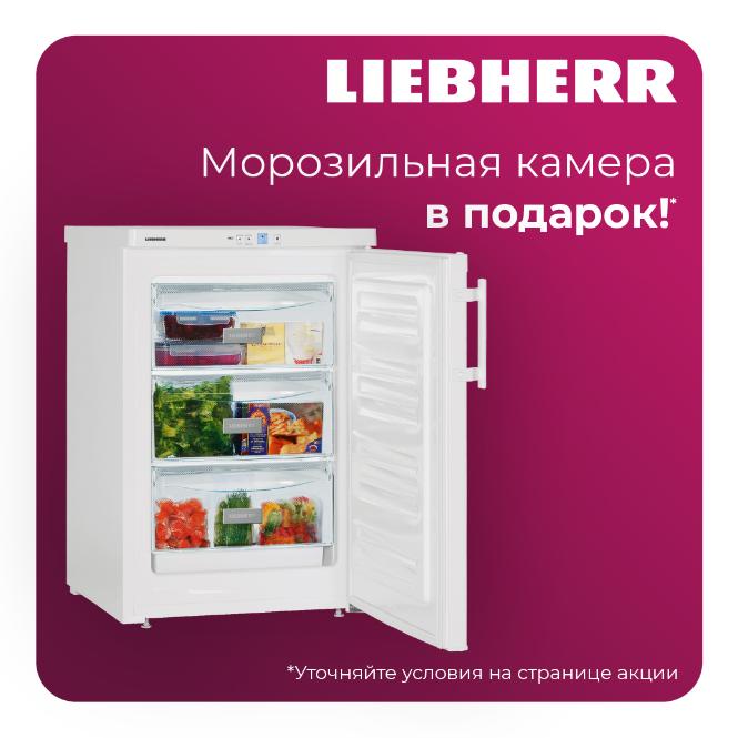 LIEBHERR Акция " Морозильник в Подарок "