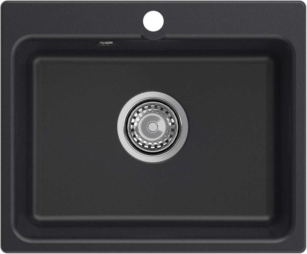 Фото товара: ЭкоМ М-520, мойка, мрамор, черный