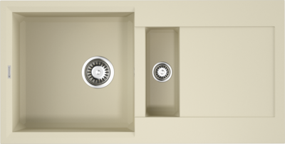 Omoikiri Sakaime 86-2-BE, мойка, гранит, ваниль