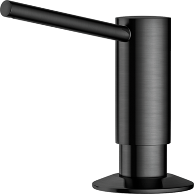 Фото товара: Omoikiri OM-02-PVD-GM, дозатор для моющего средства, вороненая сталь