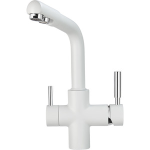 Фото товара: GRANULA 2015 смеситель, гранит, арктик (белый)