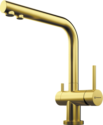 Фото товара: Omoikiri Nagano-LG, смеситель, светлое золото