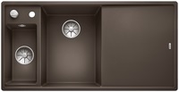 Детальное фото товара: Blanco Axia III 6S, мойка,чаша слева, гранит, кофе, доска стекло