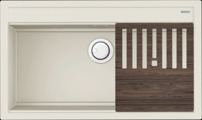 Детальное фото товара: Omoikiri Kitagawa 86-LB-WH, мойка, керамика, белый