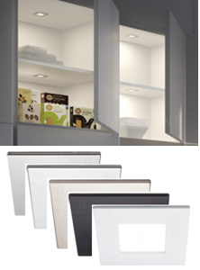 Domus Line Quadrum Plus светодиодный светильник, сталь, свет натуральный