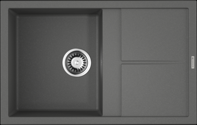 Omoikiri Sumi 79-PL, мойка, гранит, платина