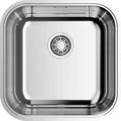 Детальное фото товара: Omoikiri Omi 44-U/IF-IN Quadro, мойка, нержавеющая сталь