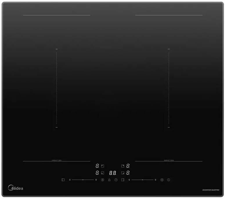 Фото товара: Midea MIH67783SB индукционная поверхность