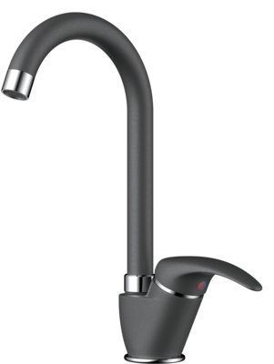 Omoikiri Umi-BL, смеситель, гранит, черный