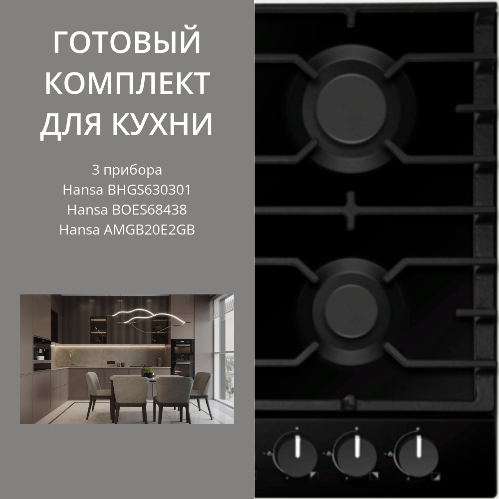 Фото товара: HANSA BHGS630301 + BOES68438 + AMGB20E2GB