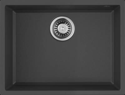 Omoikiri Tedori 54-U-BL, мойка, гранит, черный Omoikiri Tedori 54-U-BL, мойка, гранит, черный